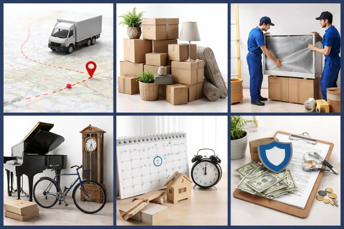 Moving cost comparison factors