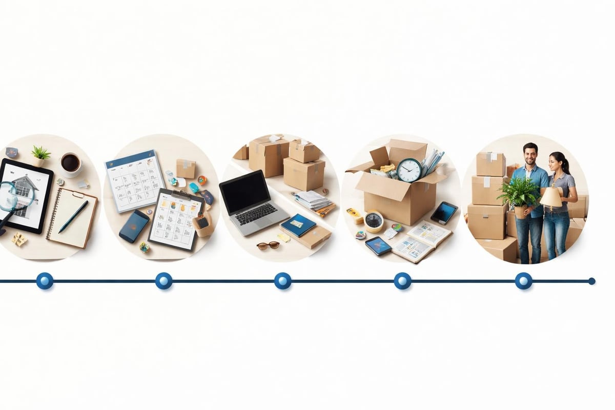 Moving timeline planning