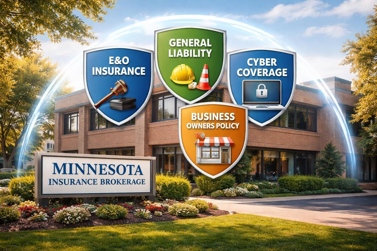 Insurance broker insurance coverage layers
