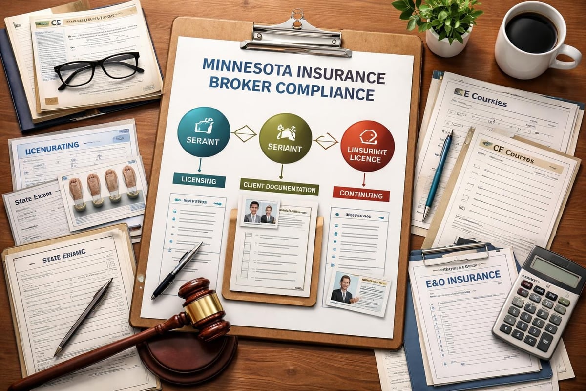 Insurance broker compliance workflow