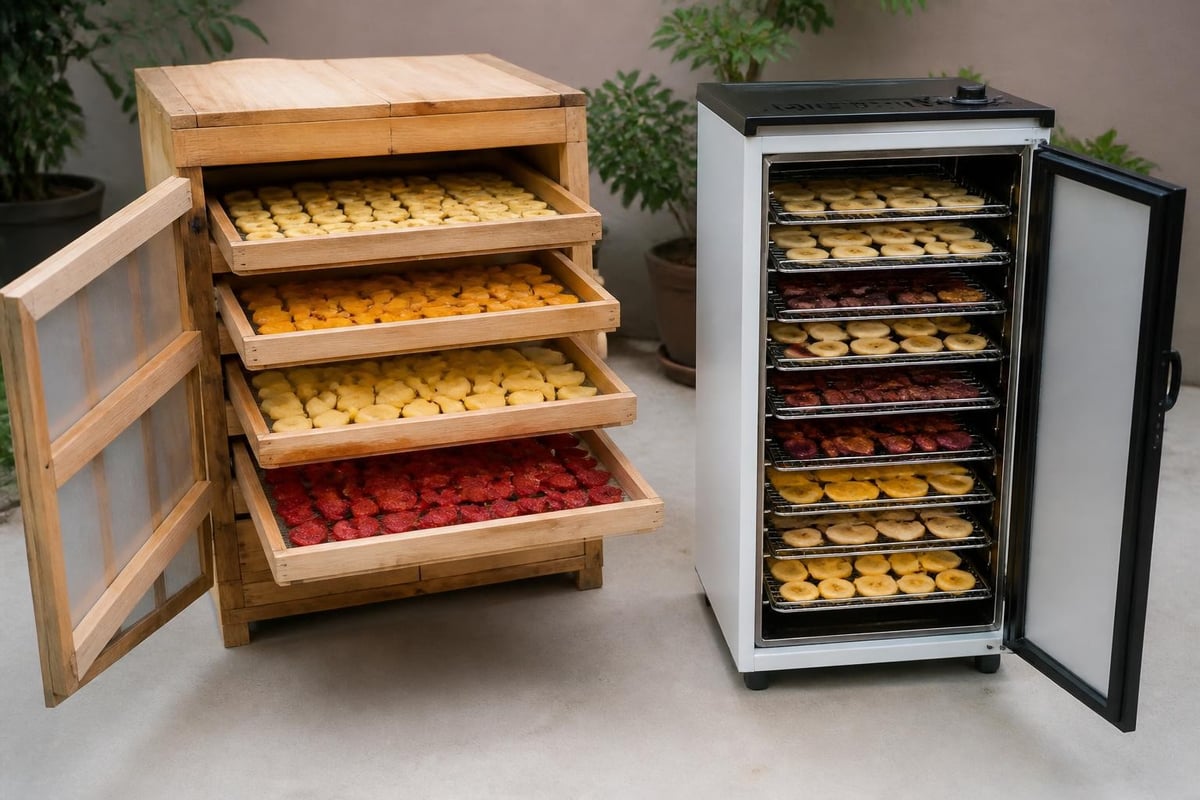 Biltong dryer configurations