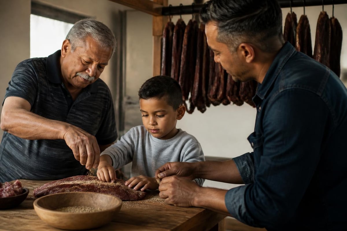 Biltong making traditions