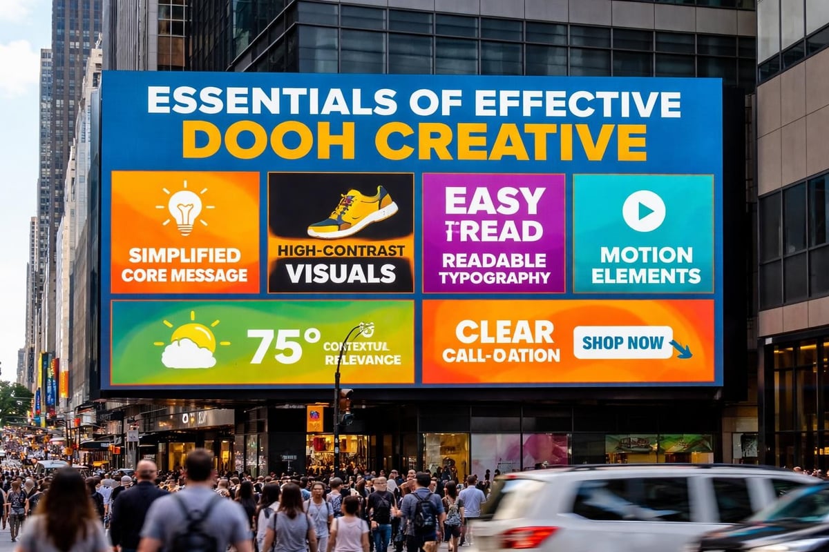 DOOH creative elements