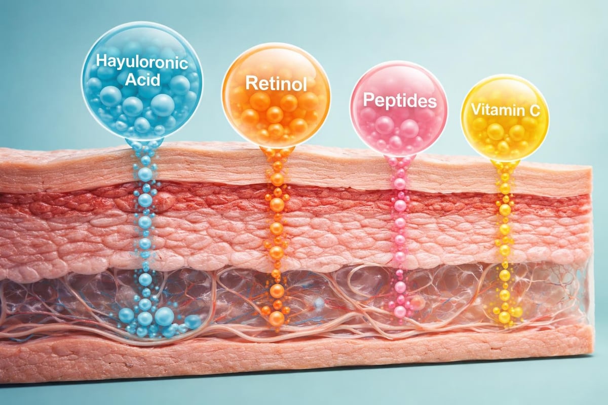 Skin penetration layers