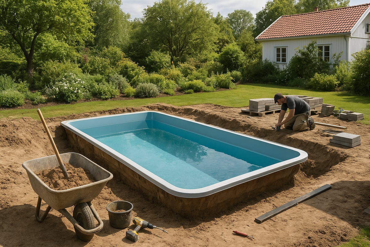Byggprocessen steg-för-steg: Så installerar du en 3 meters pool
