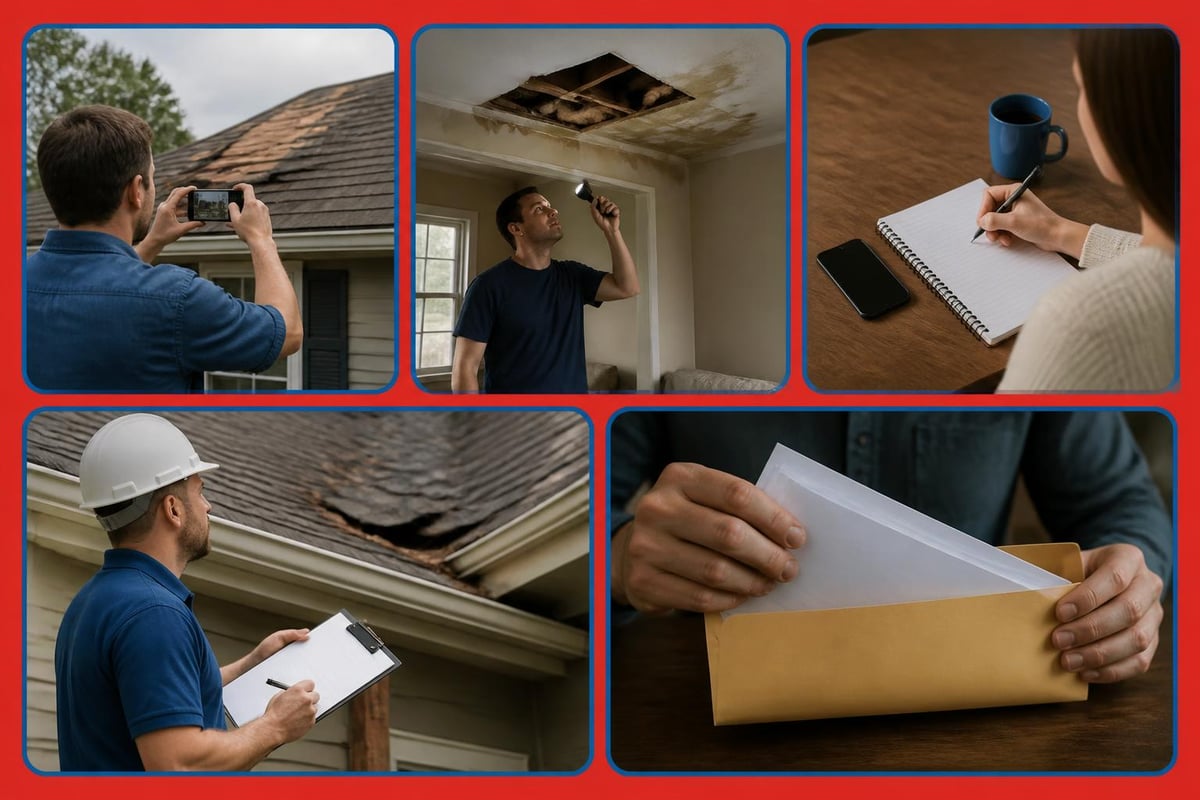 Insurance claim documentation