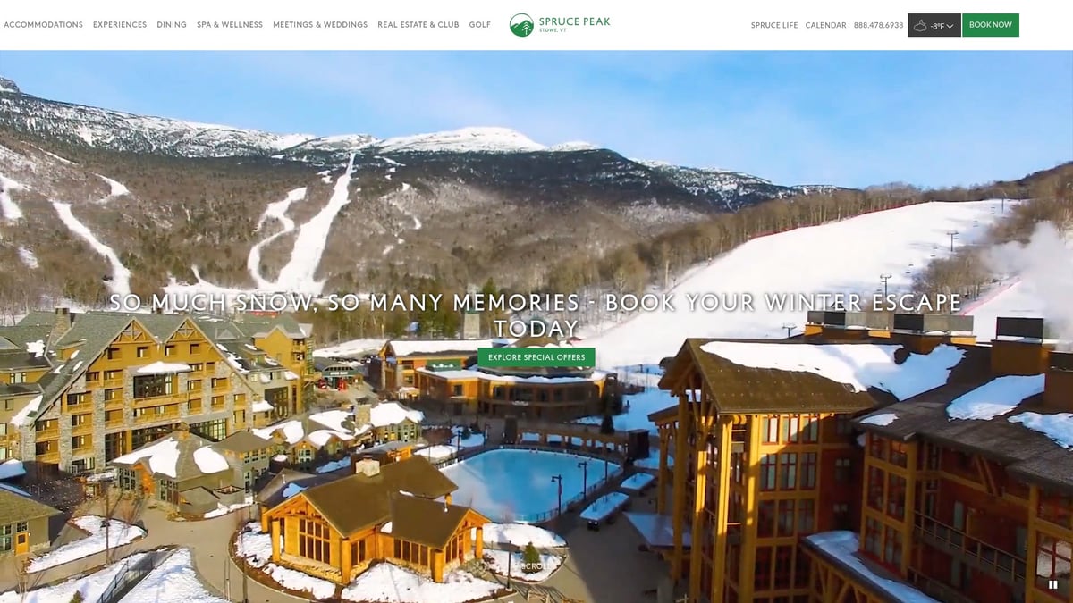 9 Amazing Green Mountain Lodging Experiences for 2026 - The Lodge at Spruce Peak