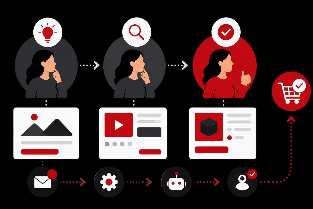 Customer journey optimization stages