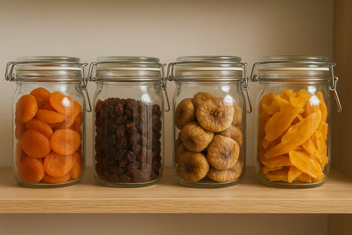 Conservation, Stockage et Durée de Vie des Fruits Séchés