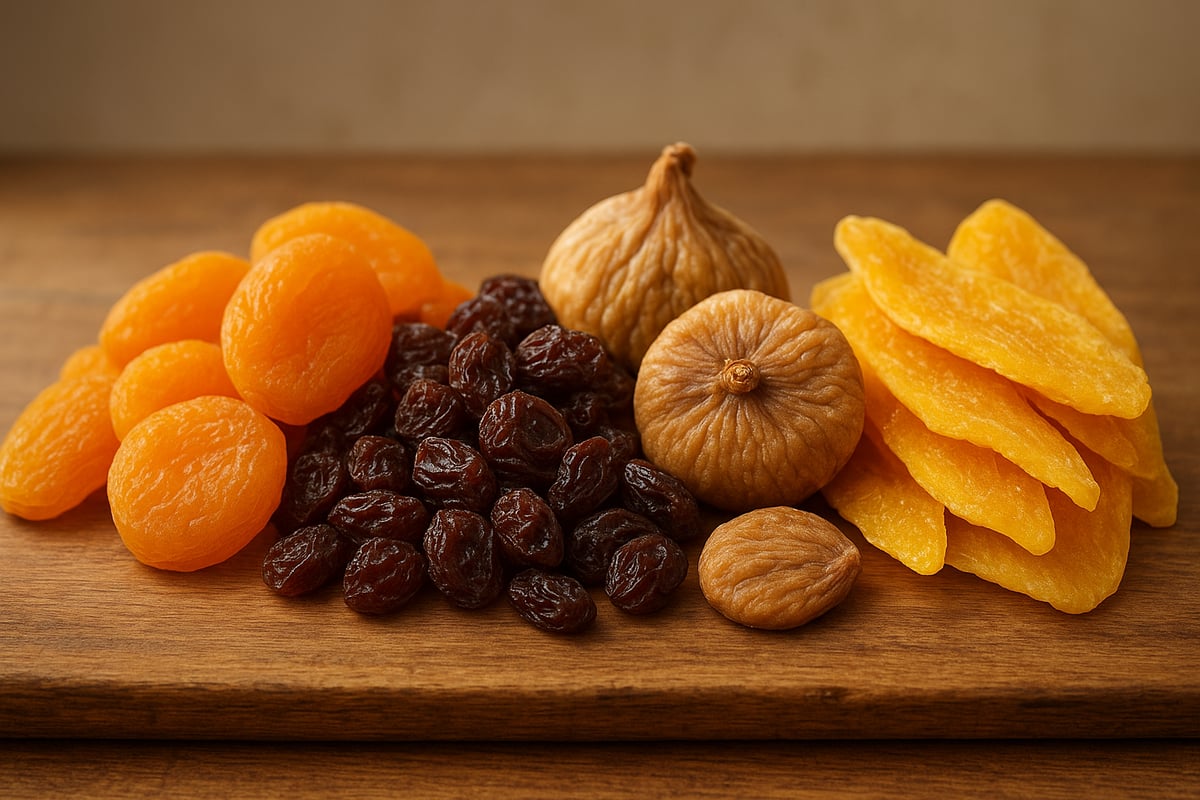 Valeurs Nutritionnelles et Bienfaits des Fruits Séchés