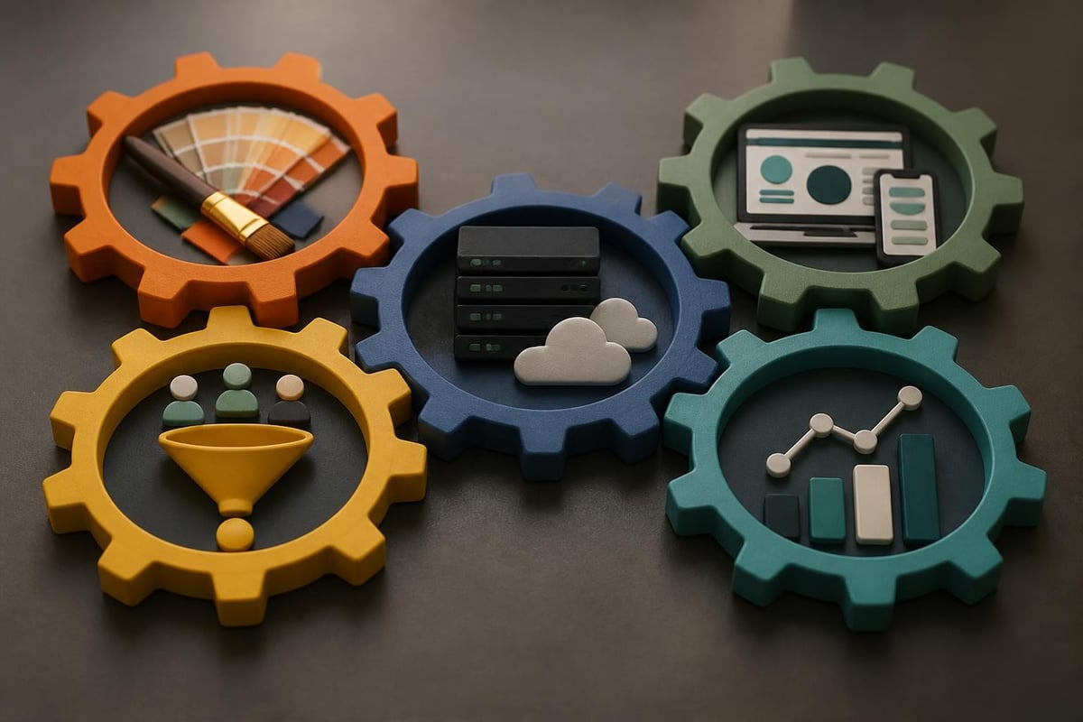 Webdesign strategy components