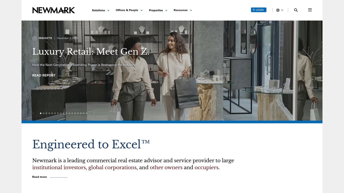 Discover 10 Top Commercial Real Estate Brokers for 2026 - Newmark