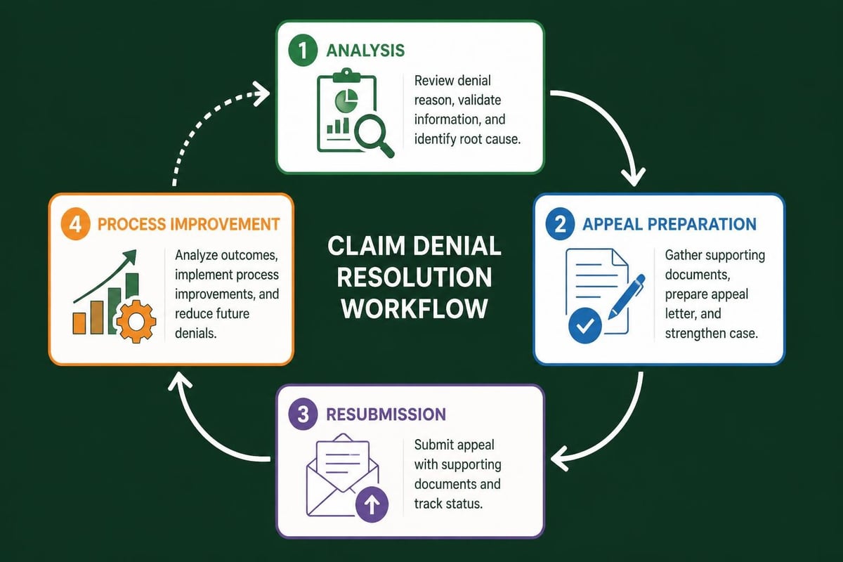 Denial management cycle
