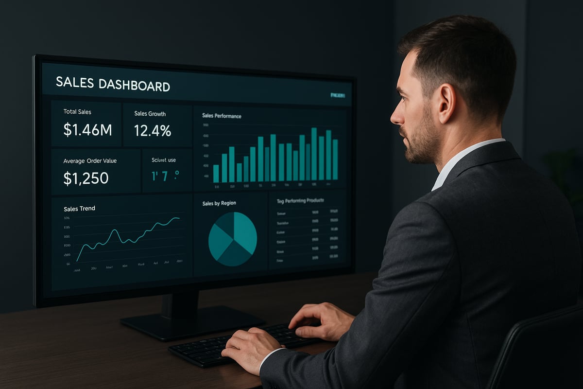 Elementi Chiave di un Dashboard Sales Manager Efficace