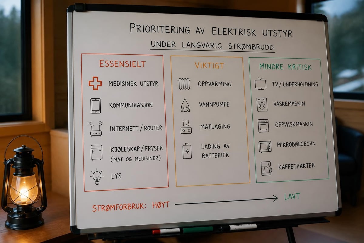 Beredskap ved langvarig strømbrudd