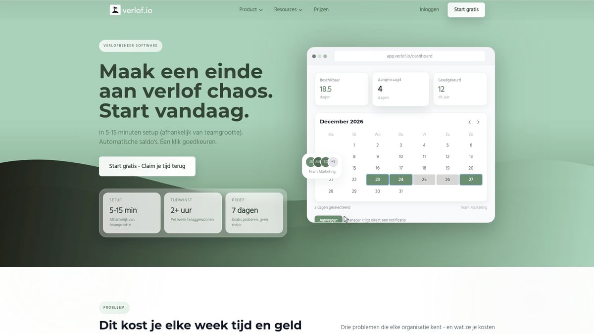 Parttime Verlof Berekenen: De Ultieme Gids 2026 - Verlof.io: Slim en Automatisch Parttime Verlof Berekenen