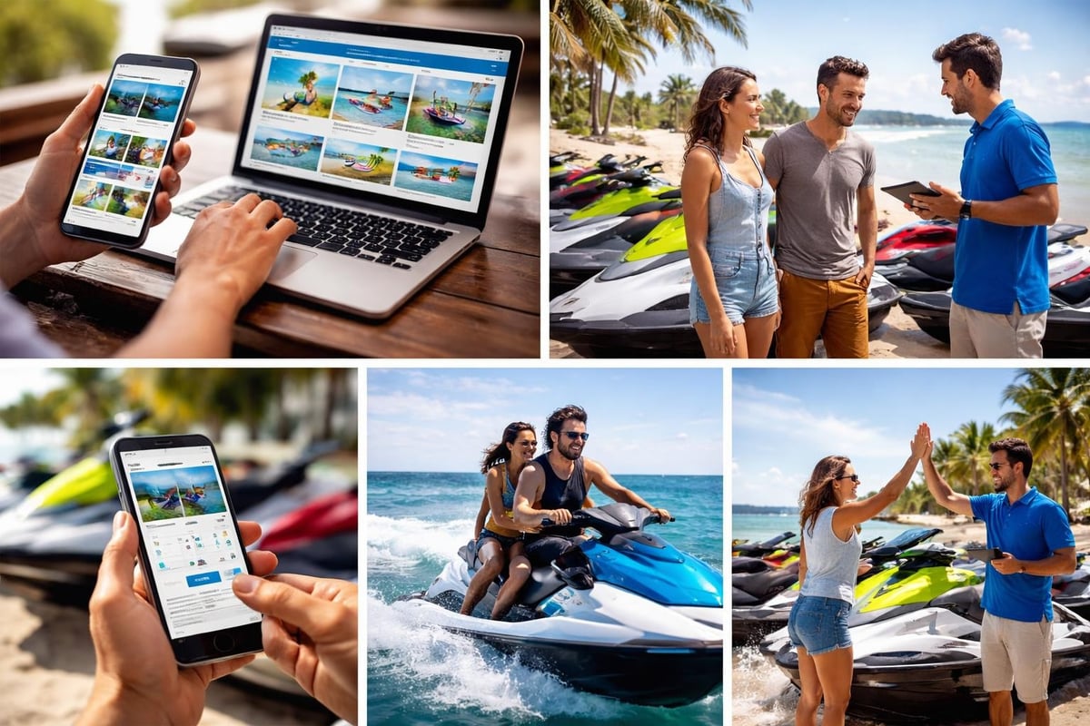 Digital marketing and booking system