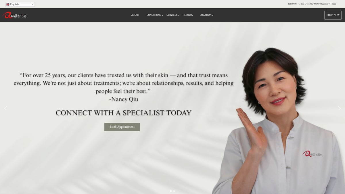 7 Essential Laser Treatment Clinic Near Me Choices for 2026 - Q Esthetics Laser Clinic