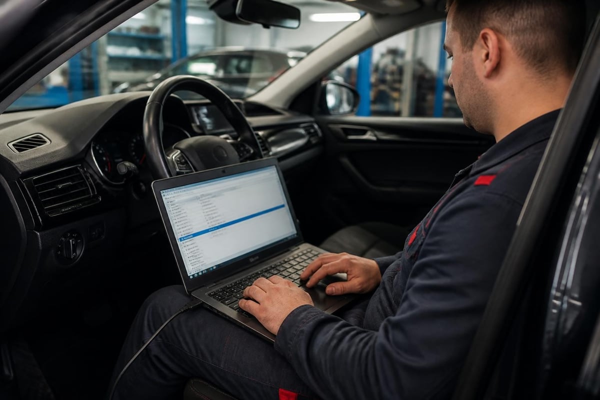 European vehicle diagnostic process