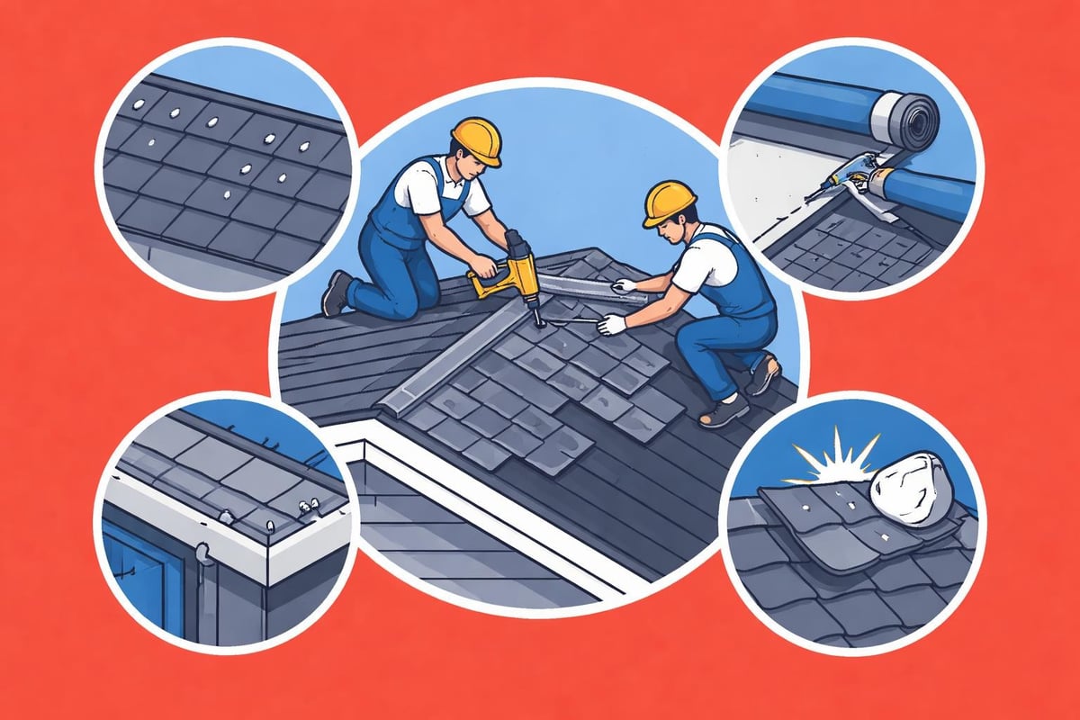 Storm-resistant roofing installation