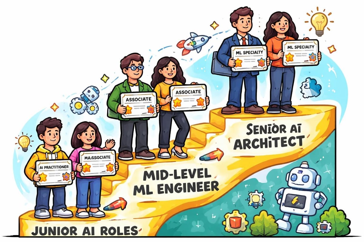 Career progression with AWS AI certifications