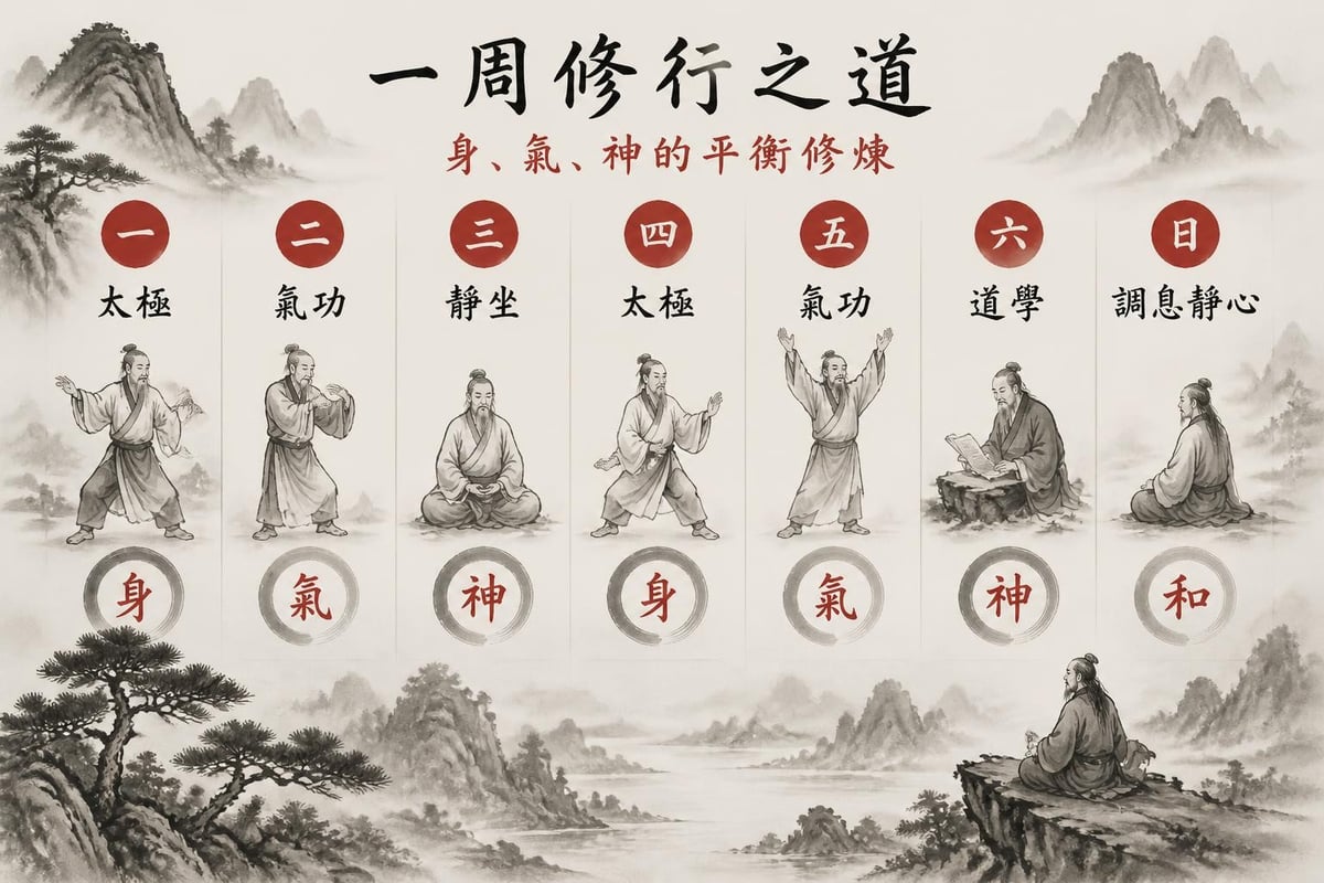 Daily tao tai chi integration