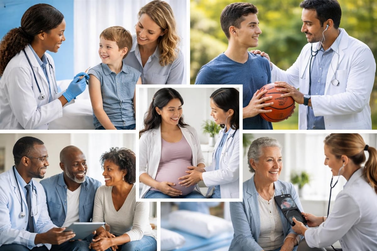 Family medicine care spectrum
