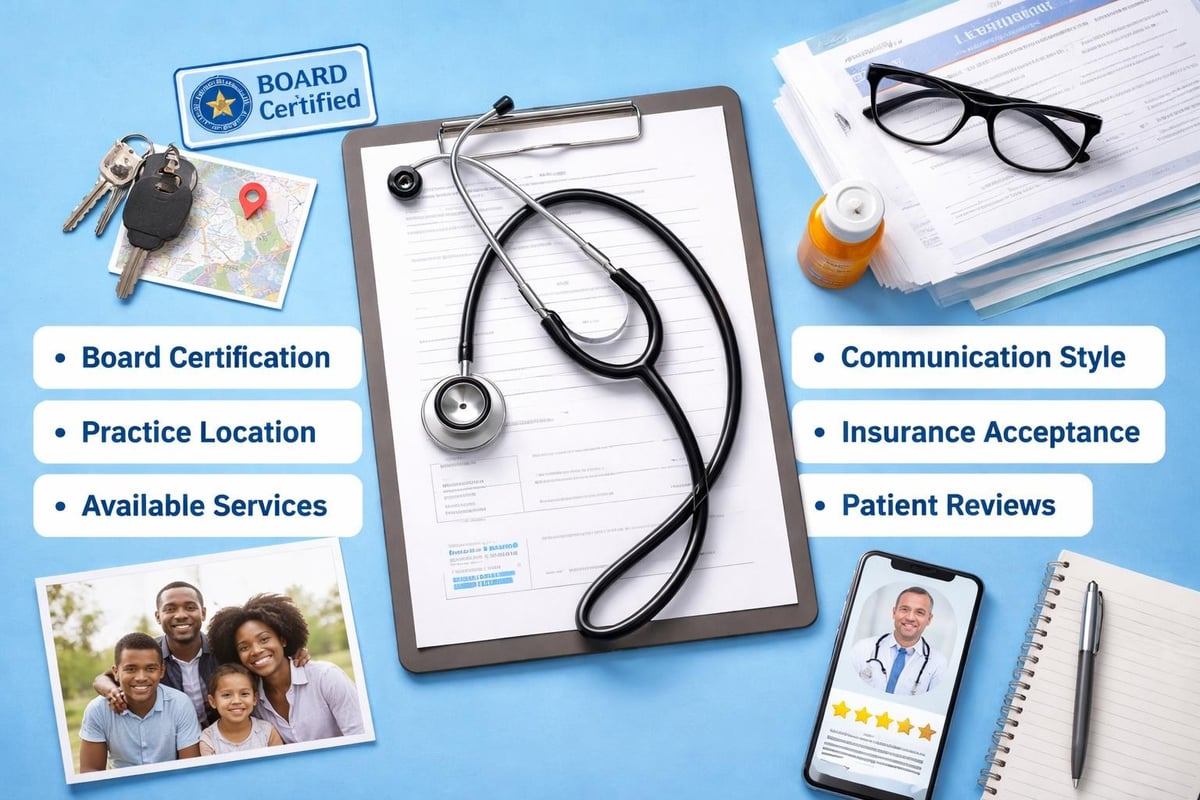 Selecting a family medicine specialist