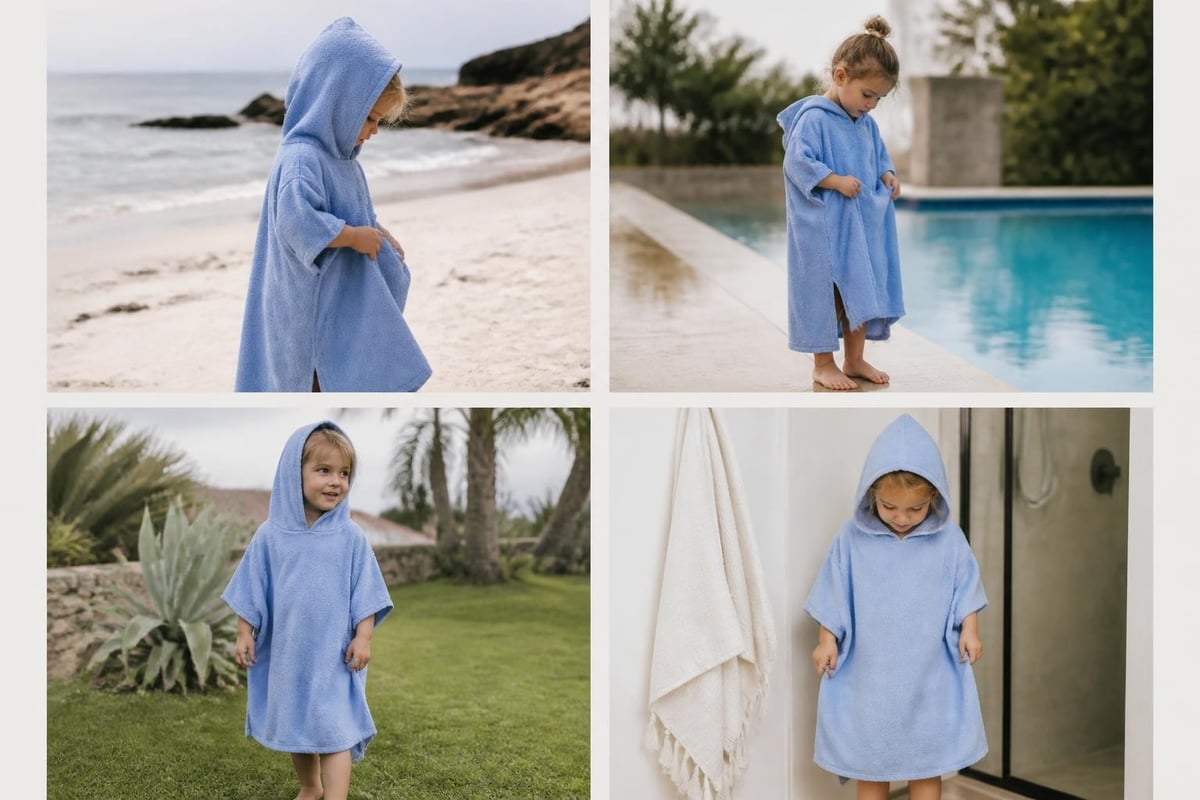 Badeponcho Verwendung