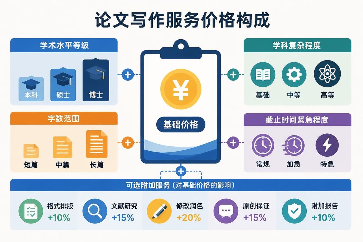 學術代寫價格結構