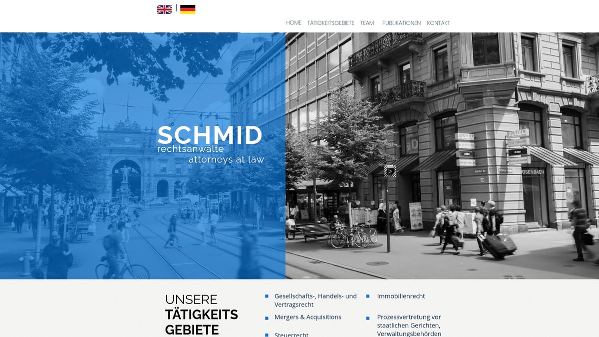 7 Top Berner Anwälte für Ihren Erfolg 2025 - Rechtsanwalt Dr. Michael Schmid – Schmid Law