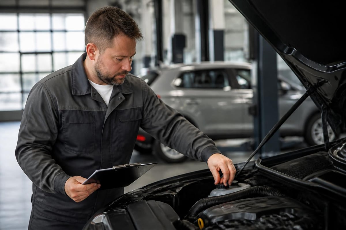 Skoda service interval planning