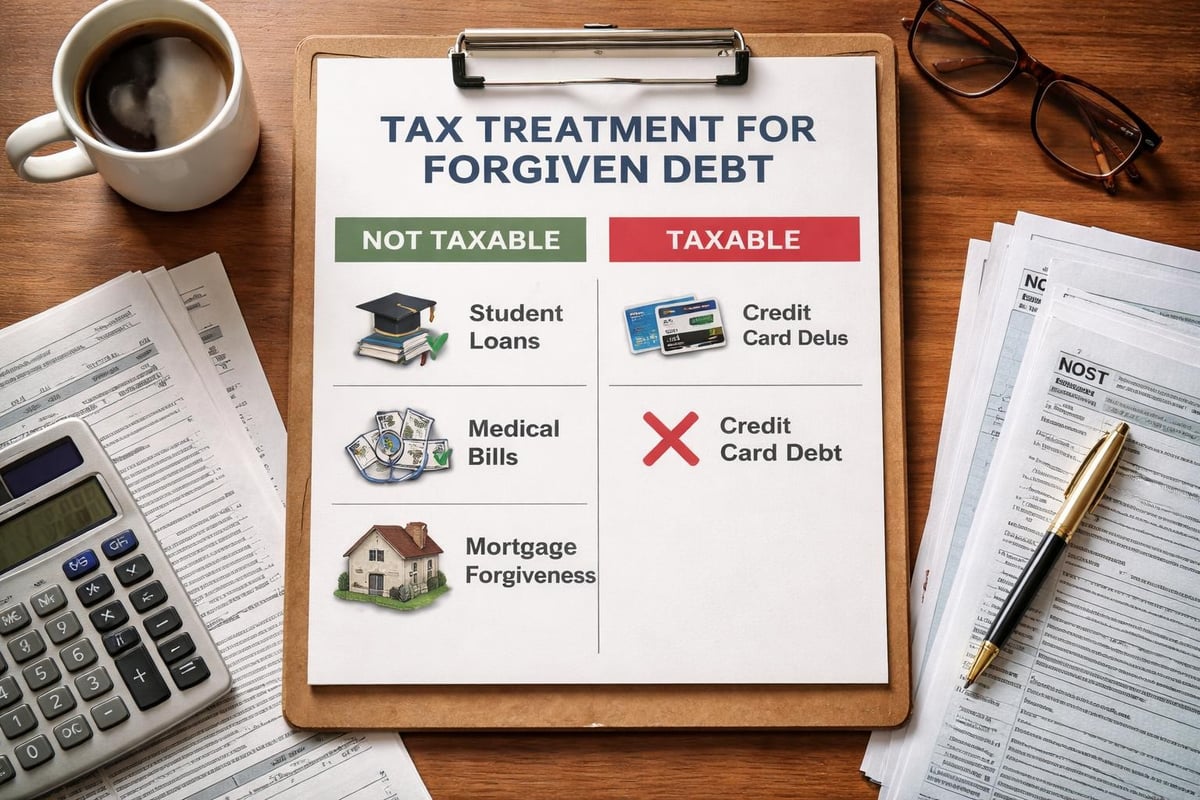 Debt type comparison