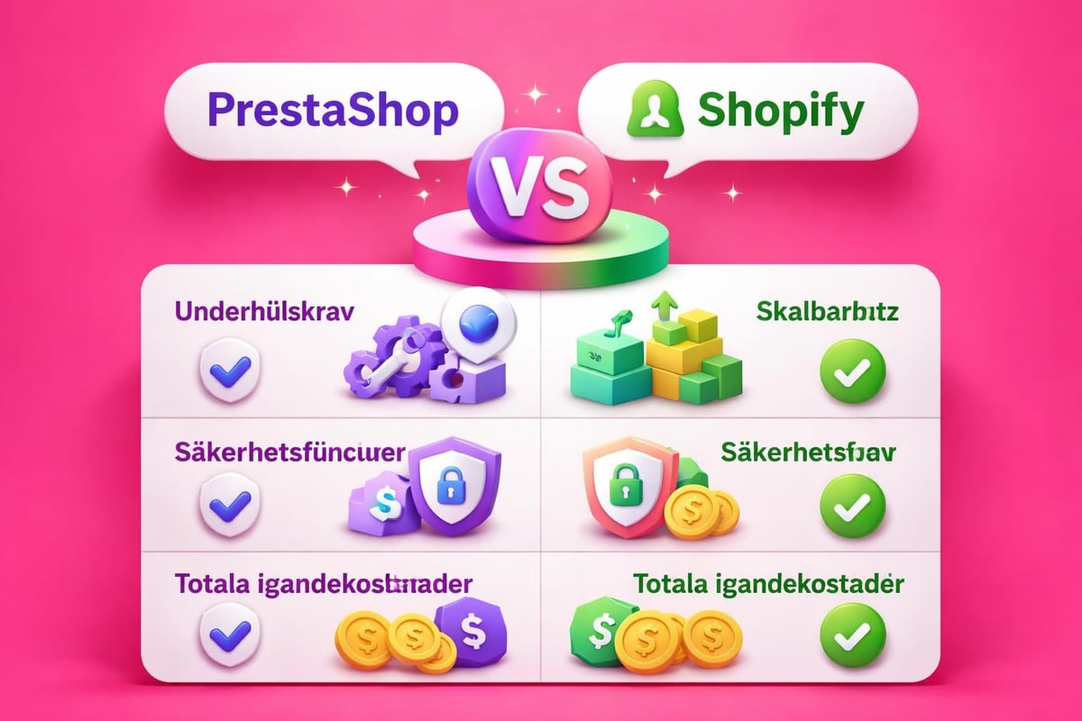 PrestaShop till Shopify migrering