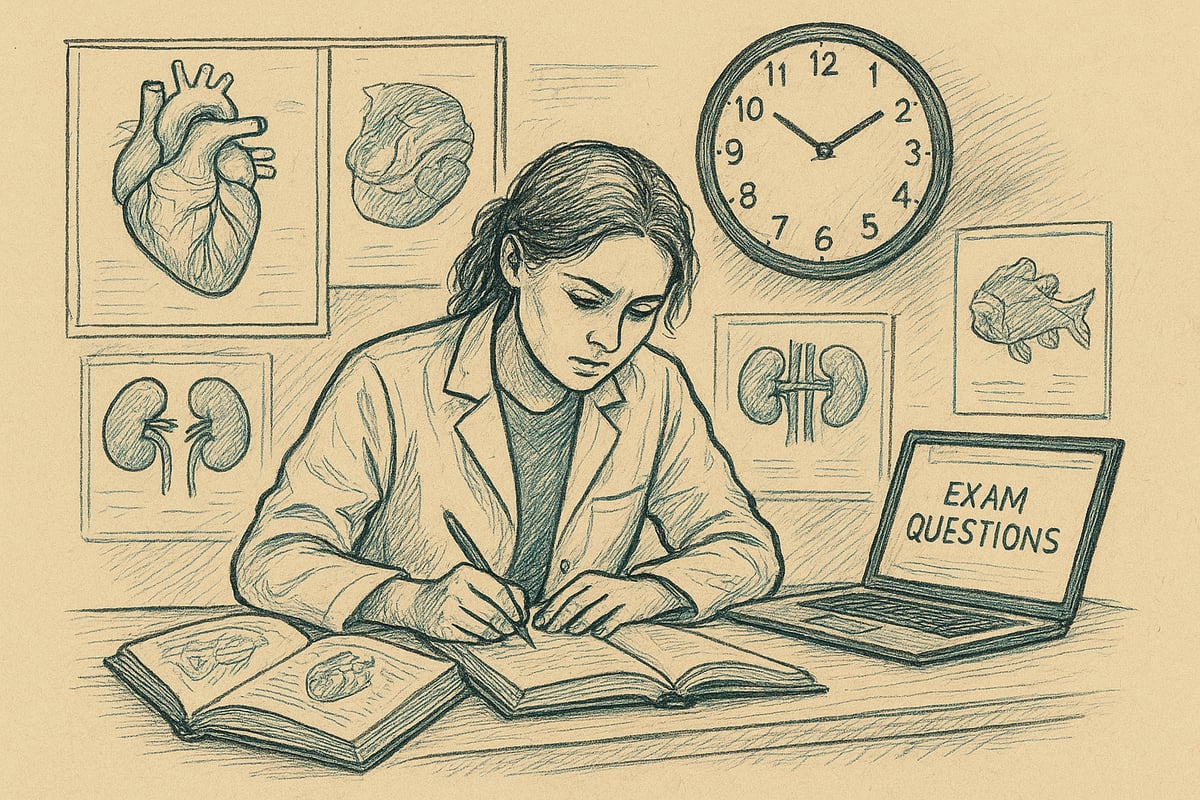 Forståelse af anatomieksamen for dyrlægestuderende