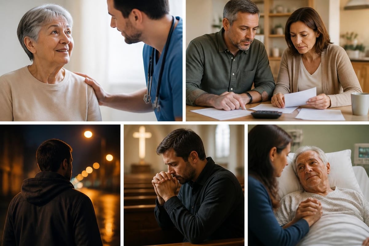 Categories of St Joseph's intercession