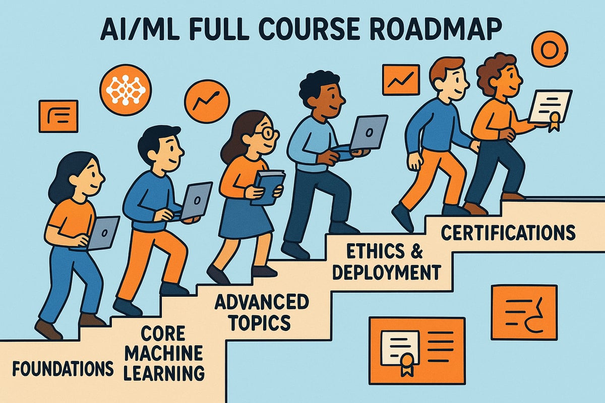 The Ultimate AI ML Course Roadmap: Step-by-Step Learning Journey