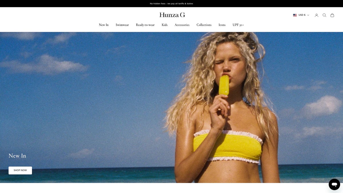 9 Stunning Aesthetic Swimsuits to Elevate Your 2026 Beach Look - Hunza G Domino One-Piece