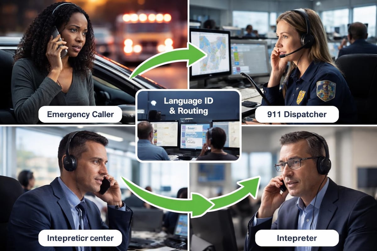 Phone interpretation workflow