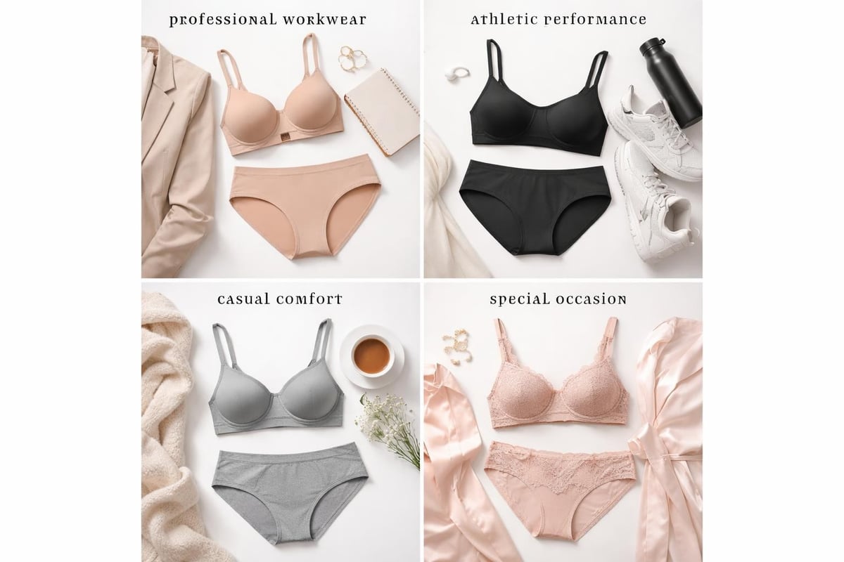 Lifestyle-specific panty sets