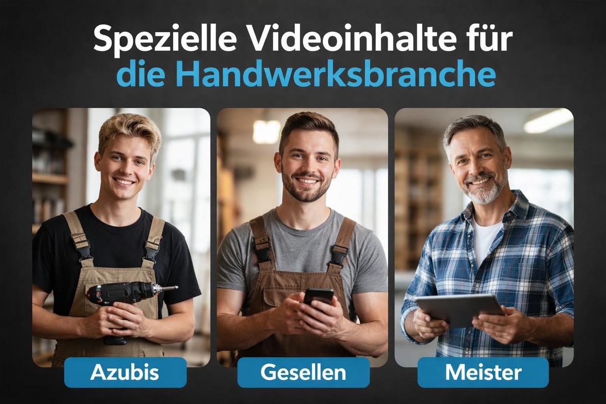 Recruiting video target groups