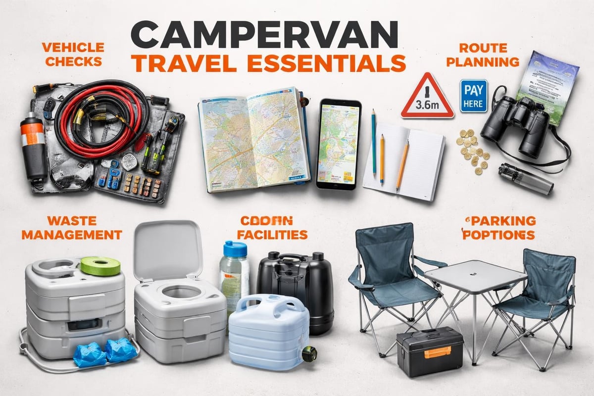 Campervan preparation checklist