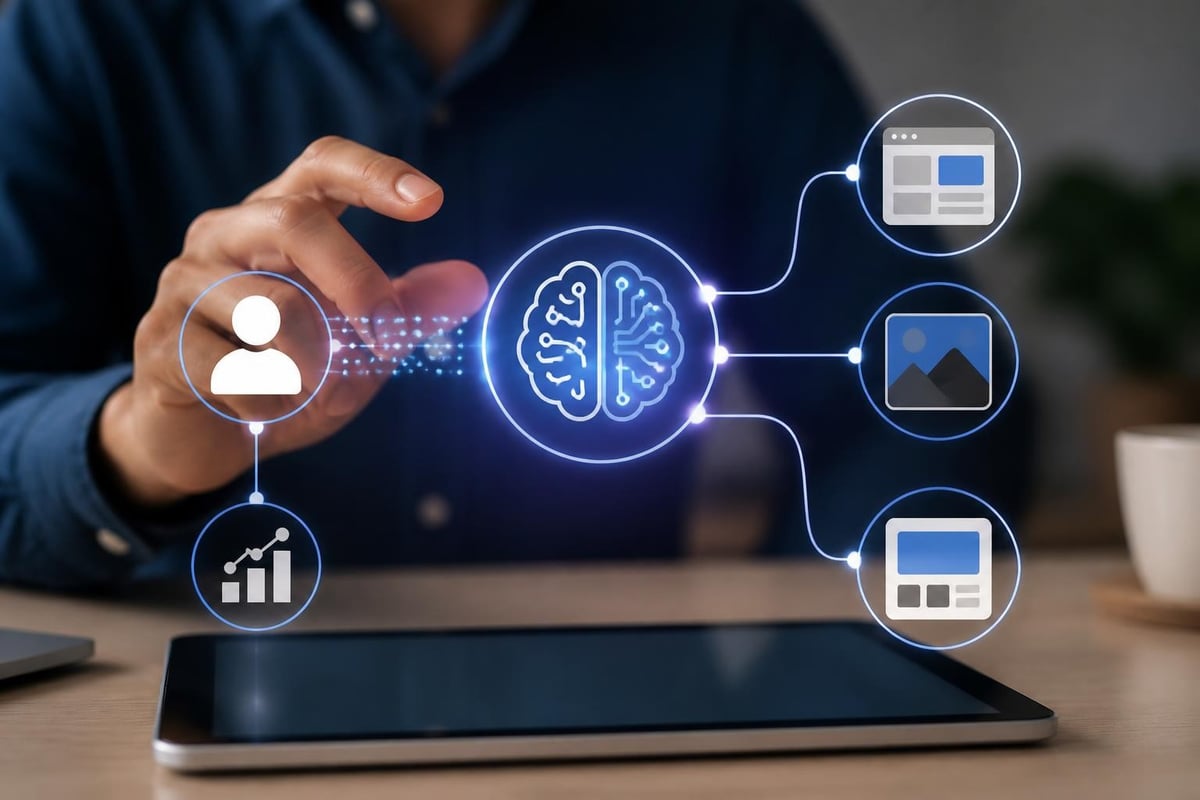 AI integration in web design
