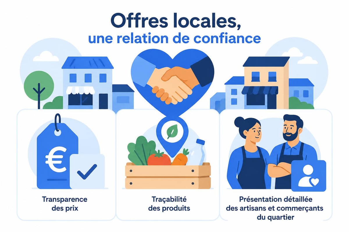 Connexion transparente commerces proximité
