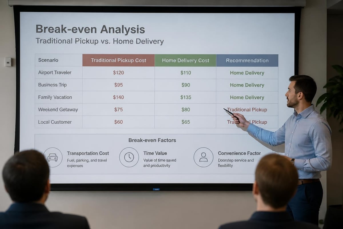 Cost comparison analysis