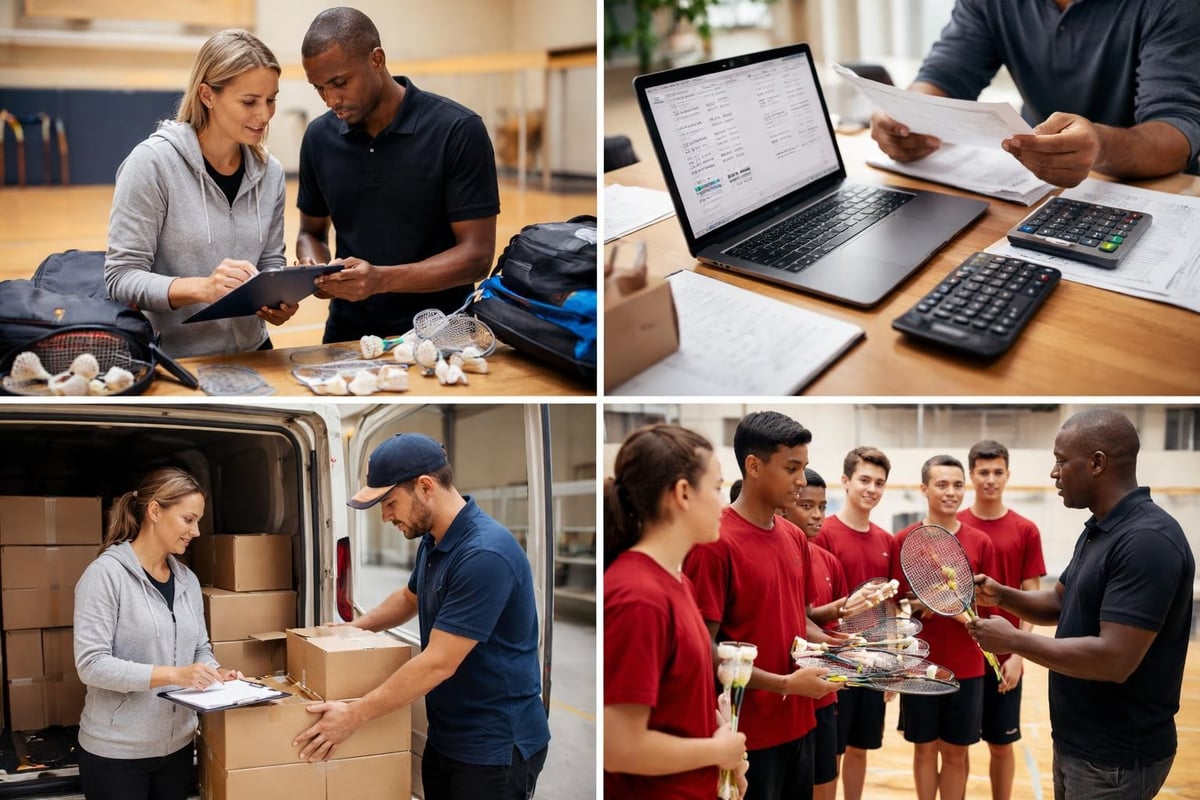 Team equipment procurement workflow