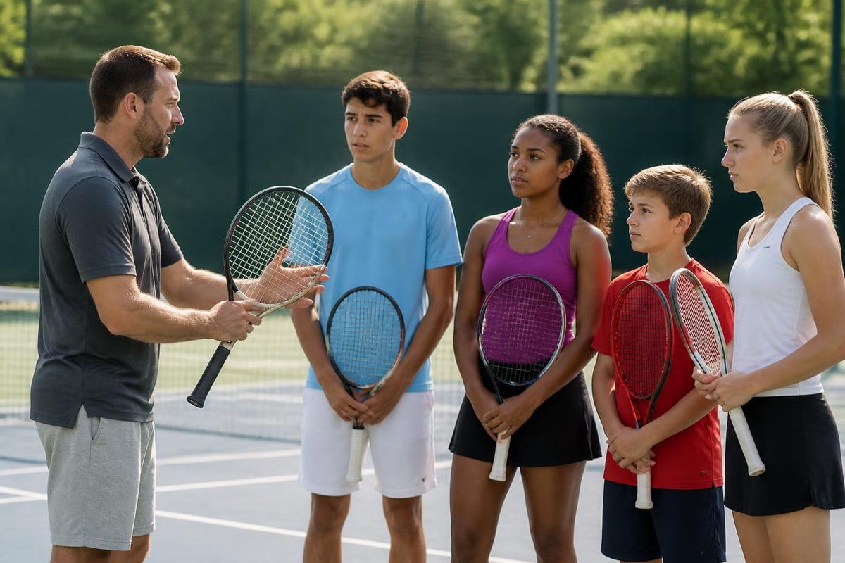 Tennis racquet specifications
