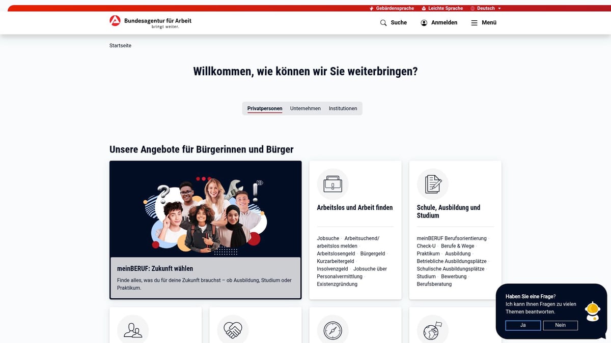 7 Startup Fördermittel 2026: Die Besten Zuschüsse im Überblick - 1. Gründungszuschuss der Agentur für Arbeit