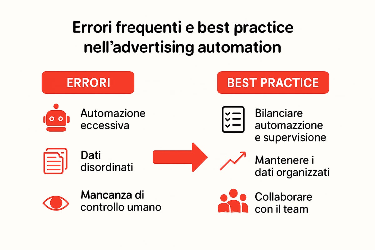 Guida Completa Advertising Automation: Strategie 2025 8 Errori Comuni e Best Practice nell’Advertising Automation