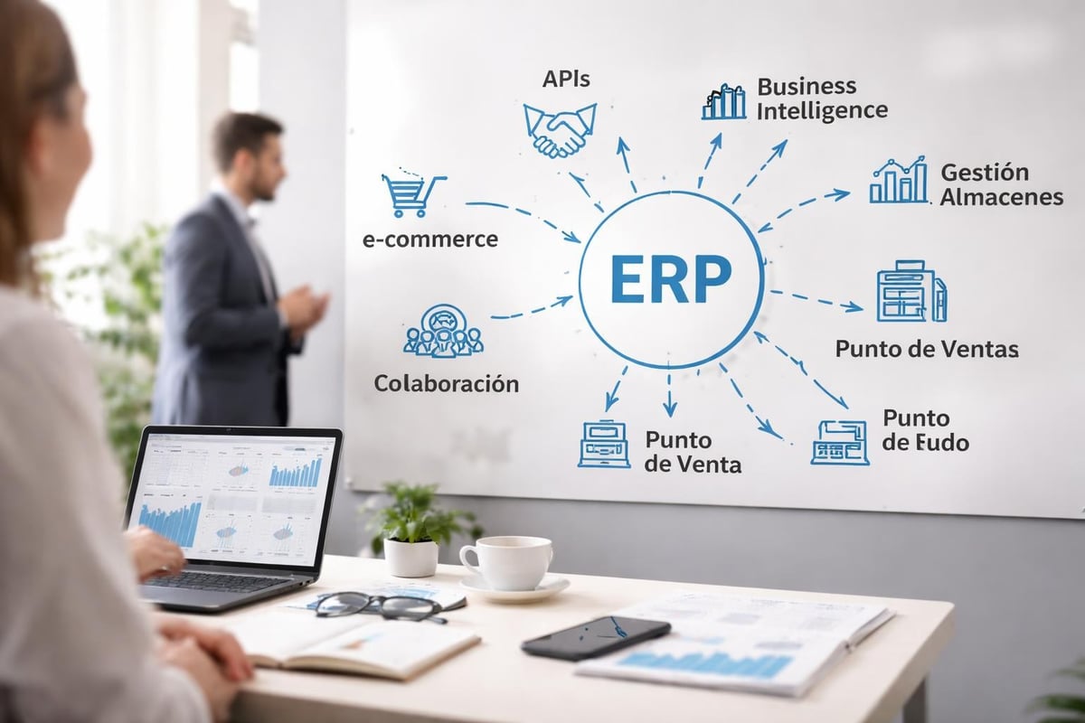 Ecosistema integrado con ERP